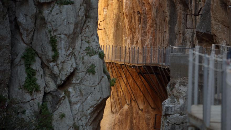 El Caminito del Rey reabre su recorrido habitual tras los daños por los desprendimientos