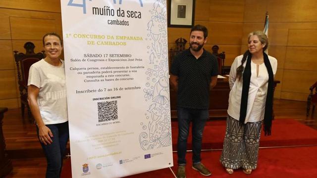 La presentación del concurso, ayer en Cambados. | // PABLO HERNÁNDEZ