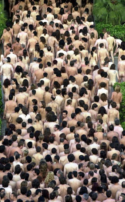 Fotografías del polémico Spencer Tunick