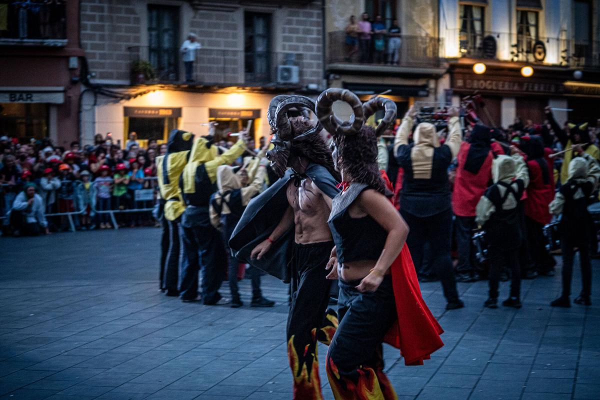 Imatges de la Moscada i el Correfoc infantil de la Festa Major de Manresa 2026 Imatges de la Moscada i el Correfoc infantil de la Festa Major de Manresa 2026