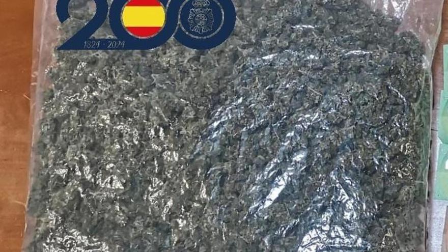 Detenido en Murcia con 800 gramos de marihuana al acudir a una casa ocupada