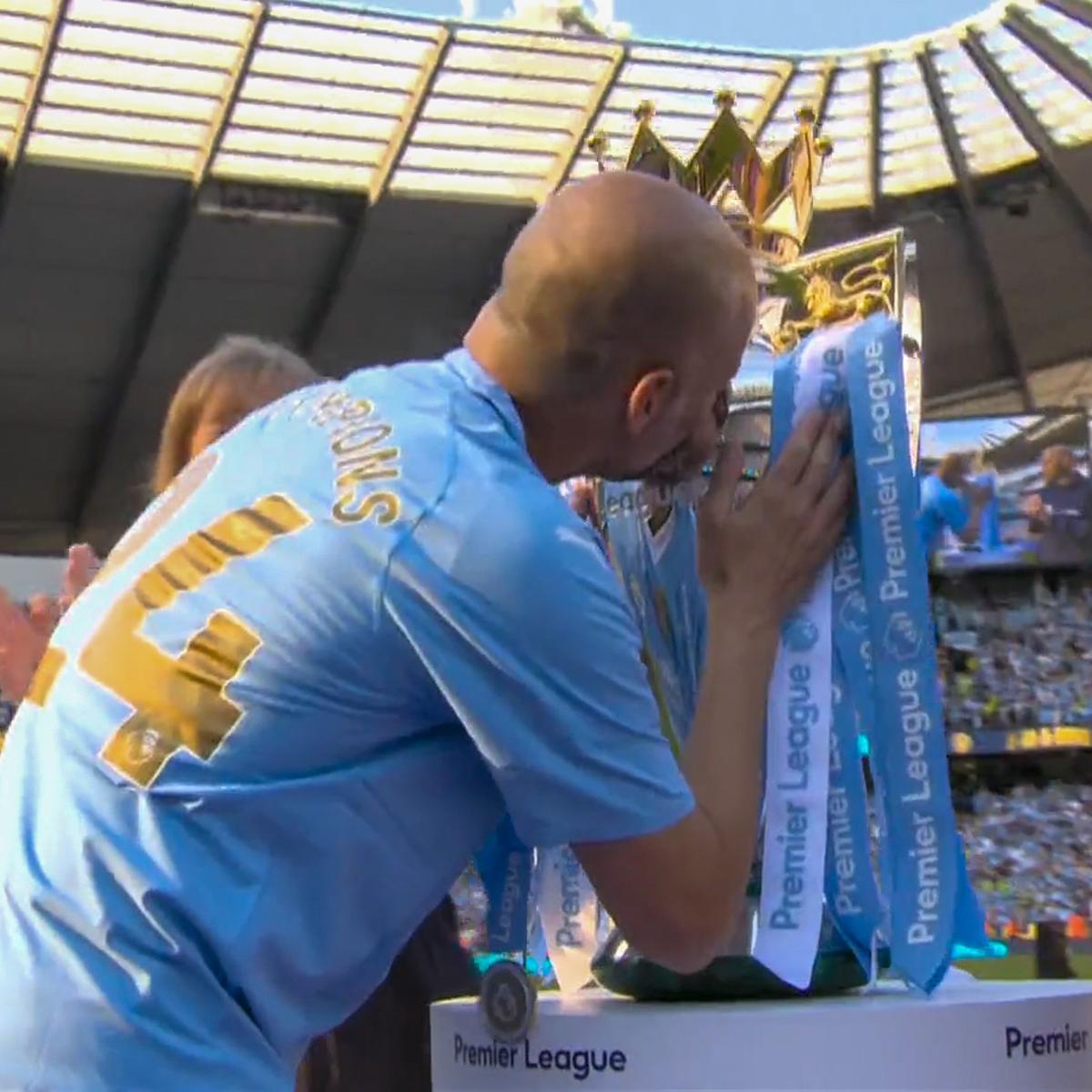 Las imágenes de la celebración del Manchester City, campeón de la Premier Las imágenes de la celebración del Manchester City, campeón de la Premier