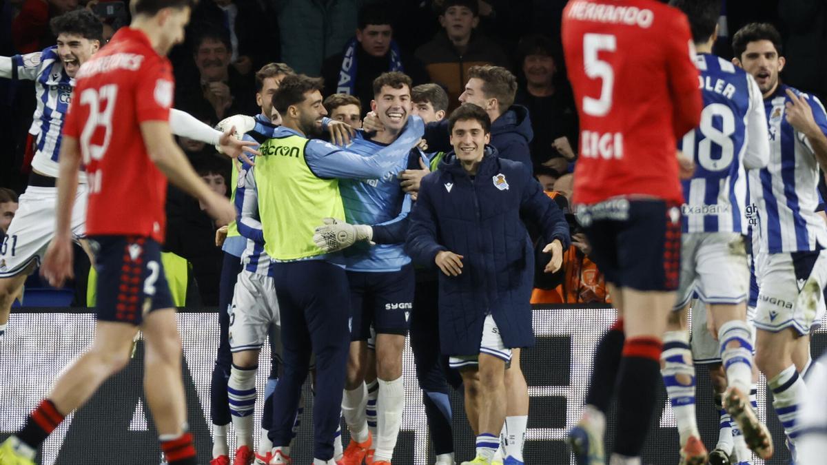 REAL SOCIEDAD – OSASUNA | La Real liquida a Osasuna en los penaltis tras igualar un 0-2