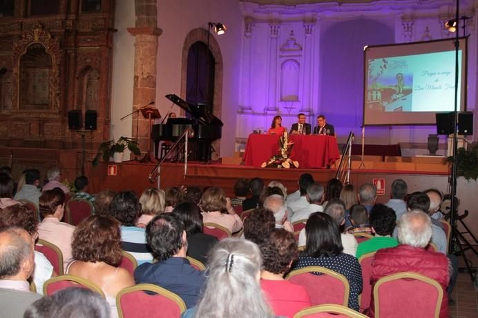 Pregón de las Fiestas de la Virgen del Carmen en Teguise