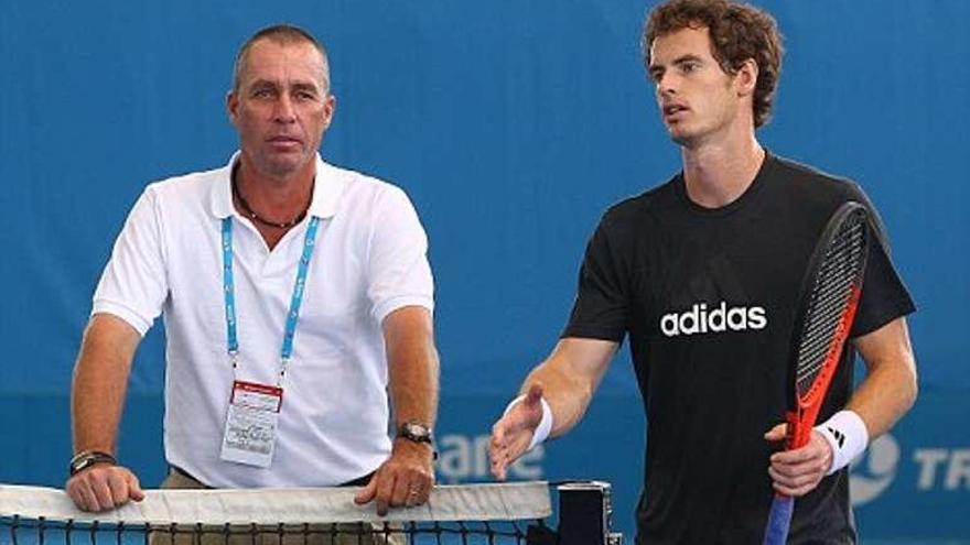 Ivan Lendl y Andy Murray, en una imagen de archivo. // Efe