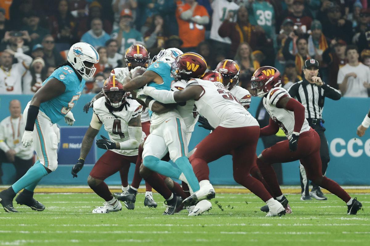 NFL en Madrid: Miami Dolphins - Washington Commanders.