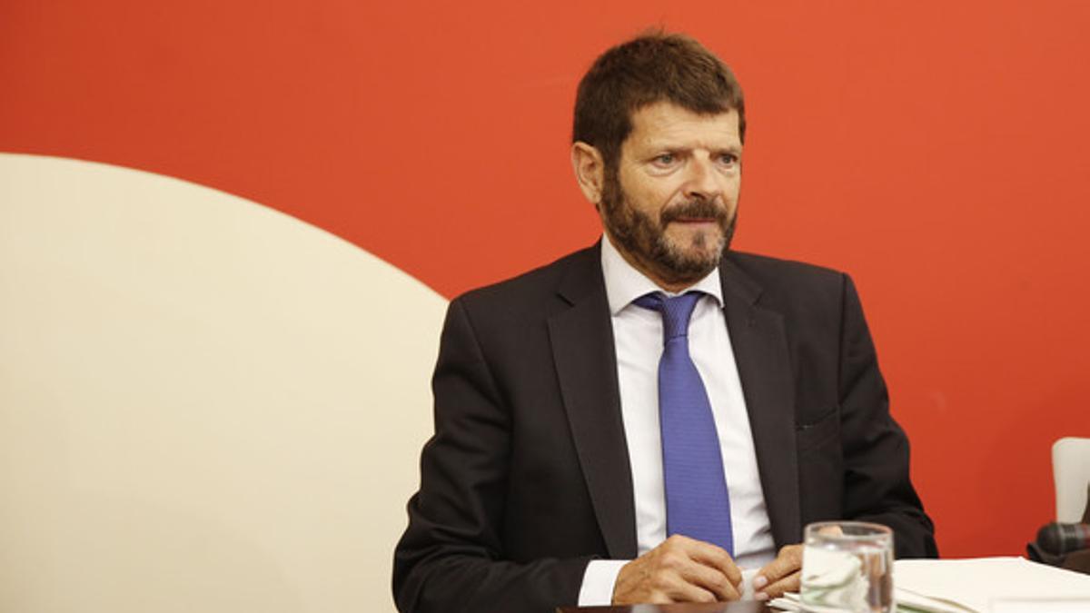 El director de los Mossos d'Esquadra, Albert Batlle.