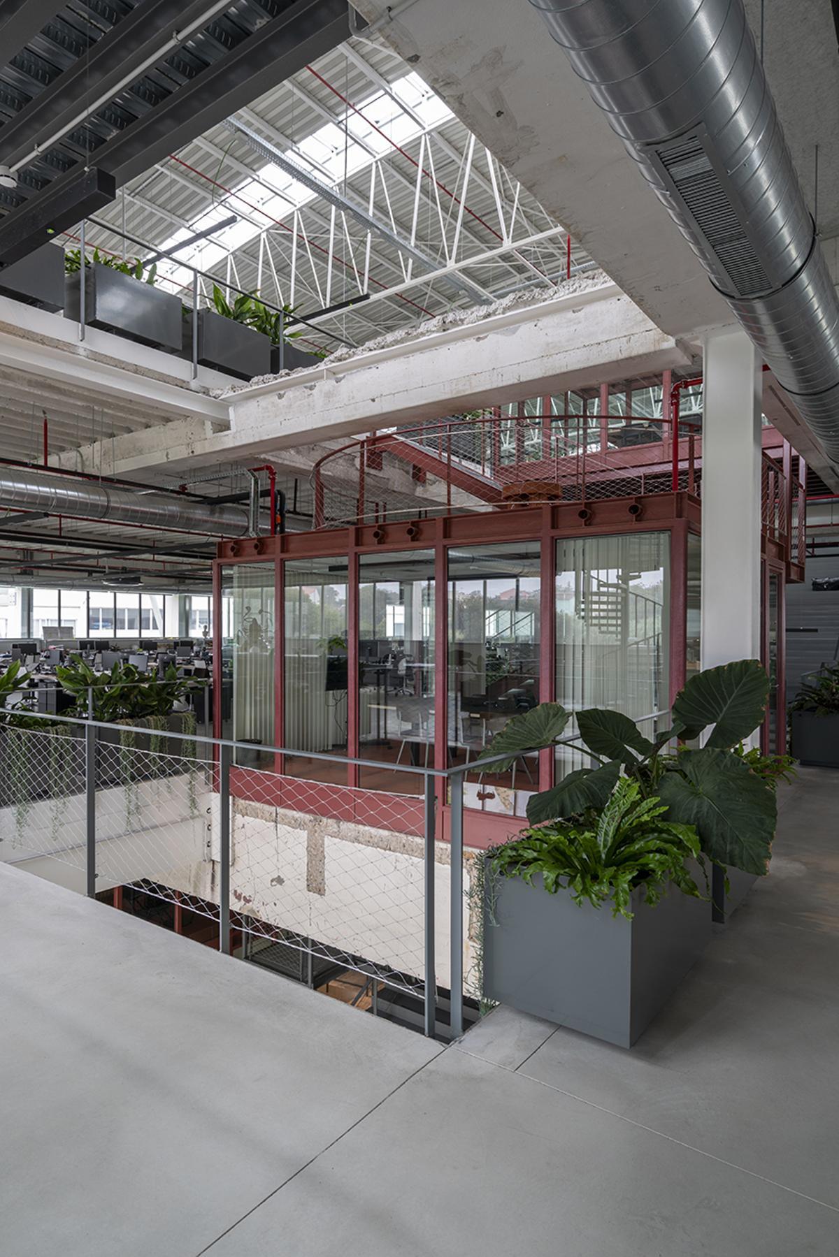 Vista del interior de la nueva sede de Bimba y Lola