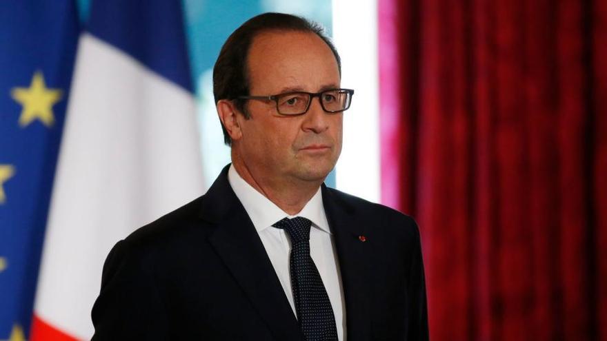 El president francès François Hollande.
