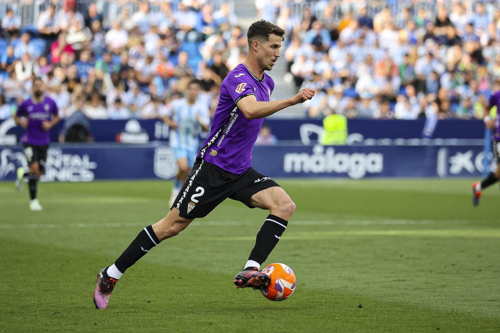 Málaga-Córdoba CF, las imágenes del partido de LaLiga Hypermotion