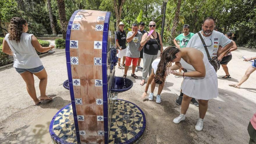 Elche roza los 35 grados y marca la máxima de la Comunidad