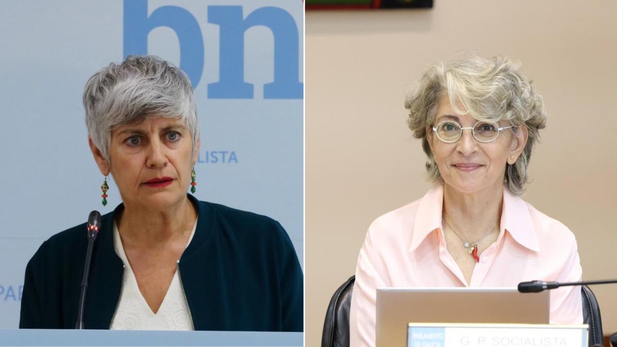 Queixas e Longueira, respectivamente, en rolda de prensa