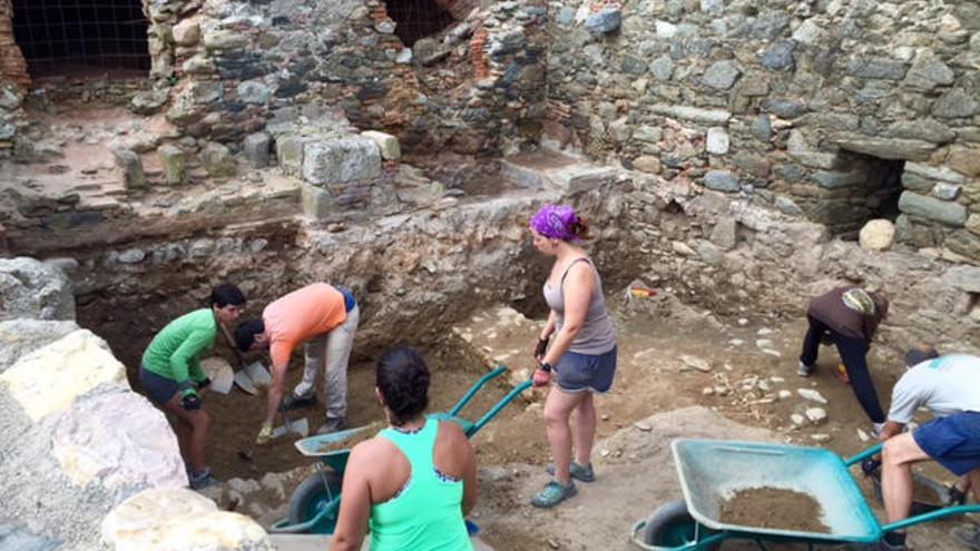 Les excavacions a la Ciutadella.