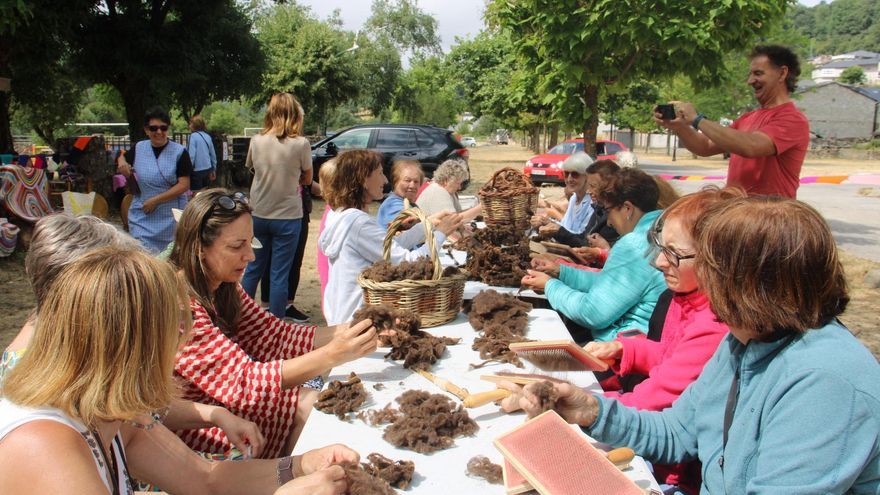 GALERÍA | Porto recupera la tradición de cardar la lana