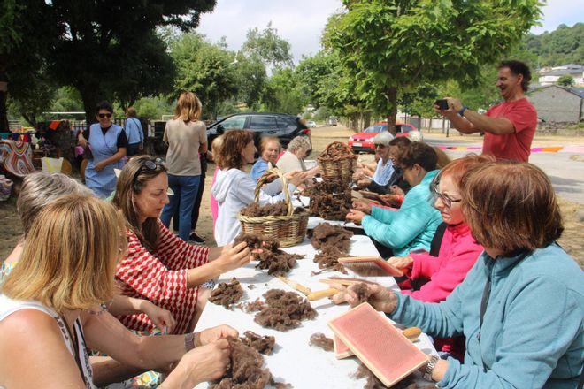 GALERÍA | Porto recupera la tradición de cardar la lana