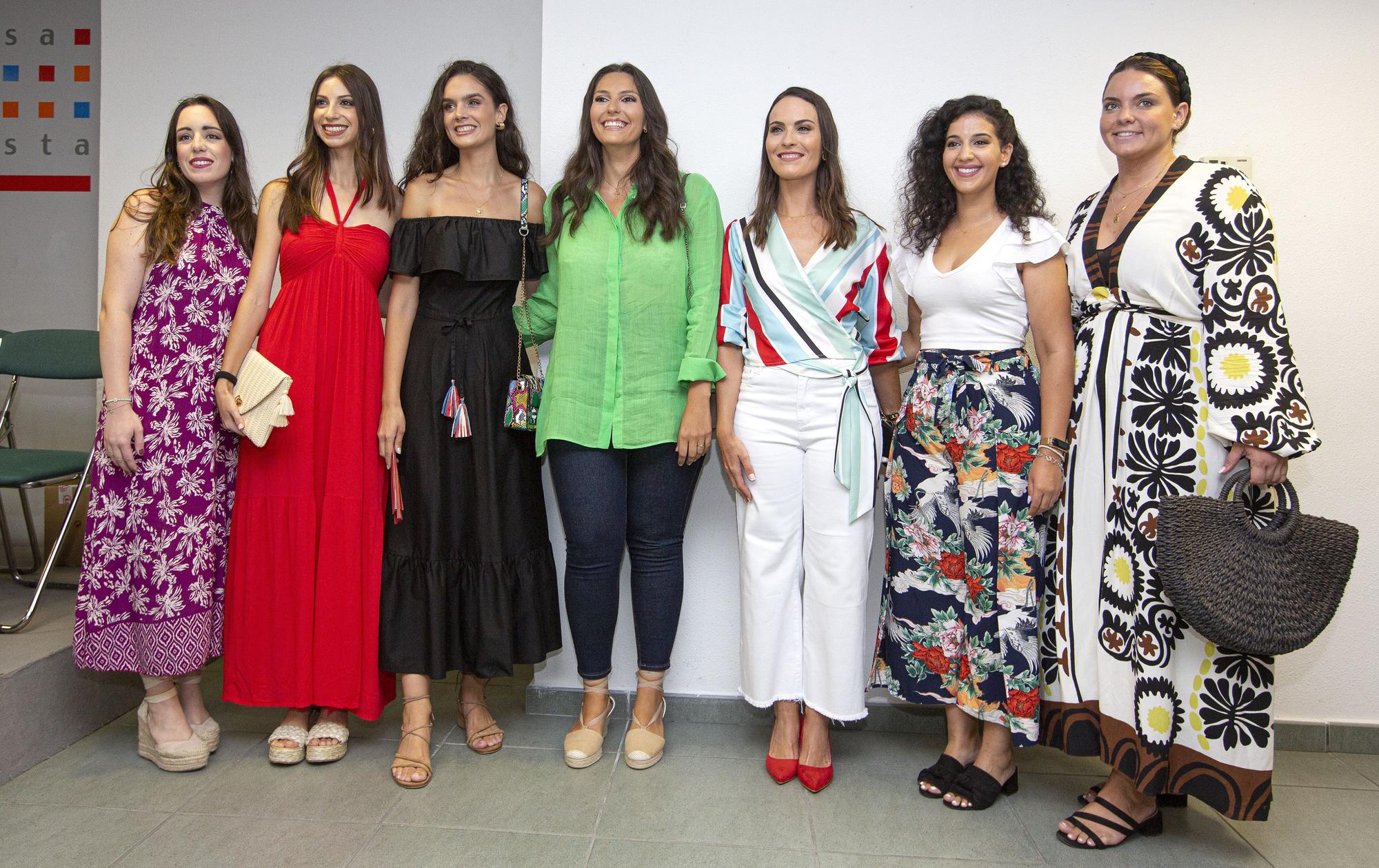 Primera reunión del jurado con las candidatas a Bellea