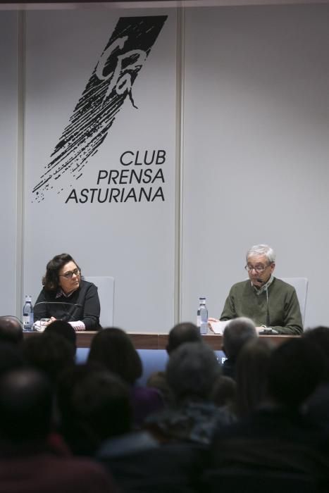 Conferencia de la epidemióloga Adonina Tardón en el Club Prensa Asturiana de La Nueva España