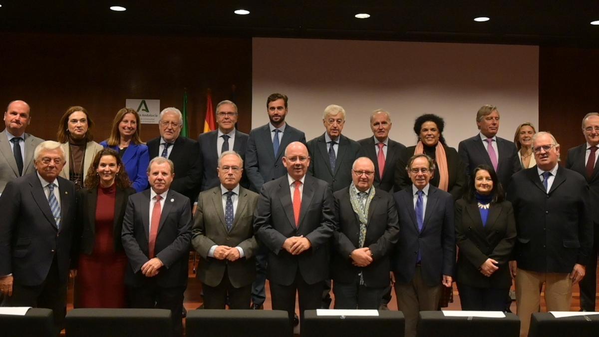 Nuevo pleno del Consejo Andaluz de Cámaras de Comercio.