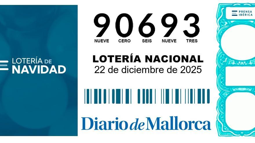 VÍDEO | El 90693, tercer premio de la Lotería de Navidad, vendido en el Port d’Alcúdia, Consell y Cala d’Or