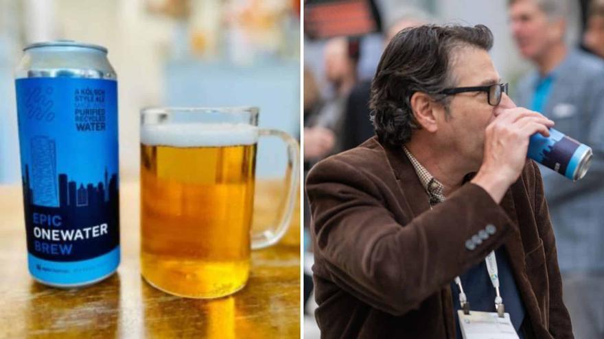 Fabrican una cerveza con aguas residuales de ducha y lavandería