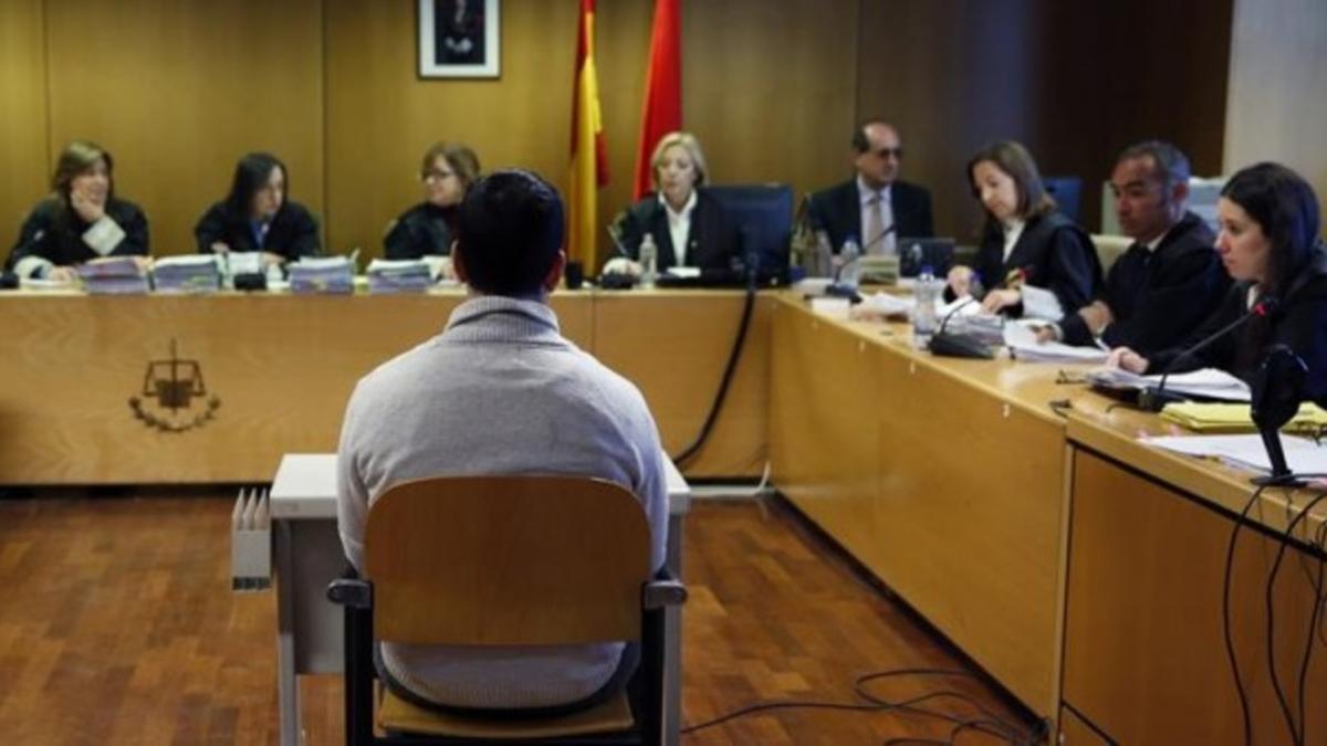 Juicio en la Audiencia Provincial de Madrid el pasado mes de enero. EFE