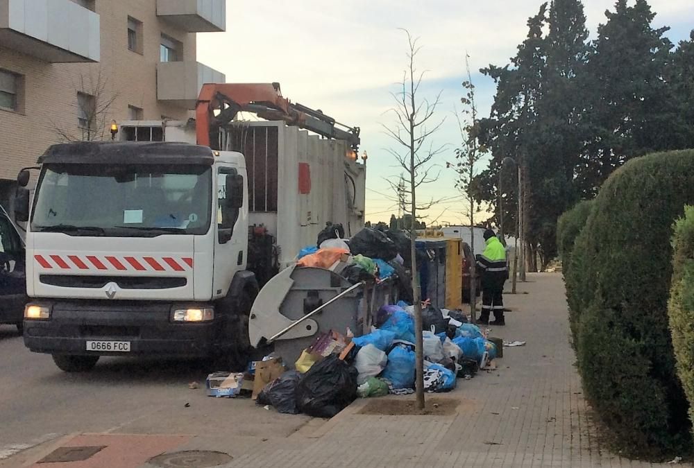 Recollida d'escombraries per Sant Esteve