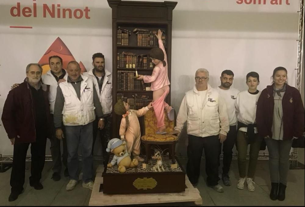 Así es el Ninot de la falla Almirante Cadarso de 2018