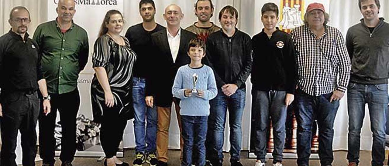 Premios especiales del Open Artur Pomar, que fue organizado por ChessMallorca.