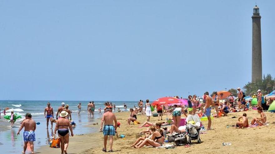 Playa de Maspalomas.