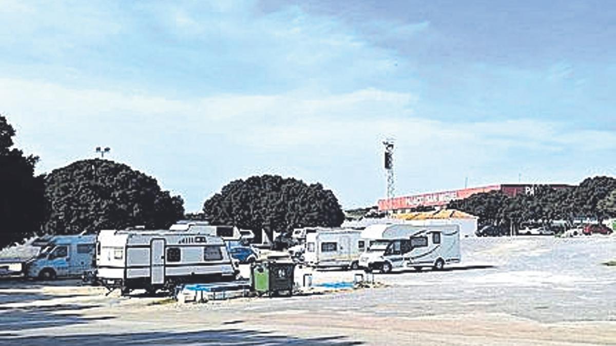 La parcela cedida