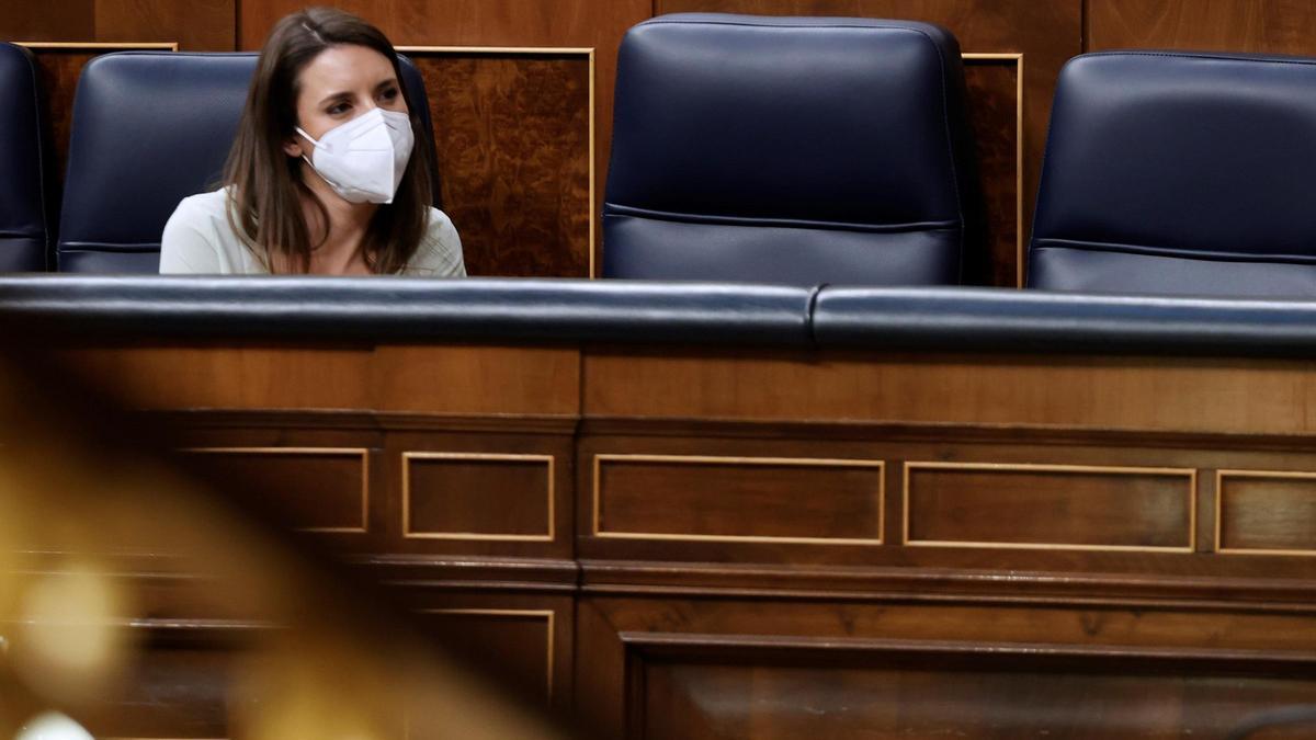 La ministra de Igualdad, Irene Montero.