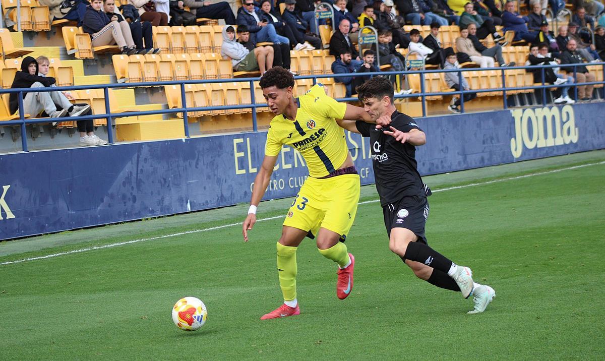 El Villarreal B no tuvo su tarde ante un buen rival como el Juventud Torremolinos.