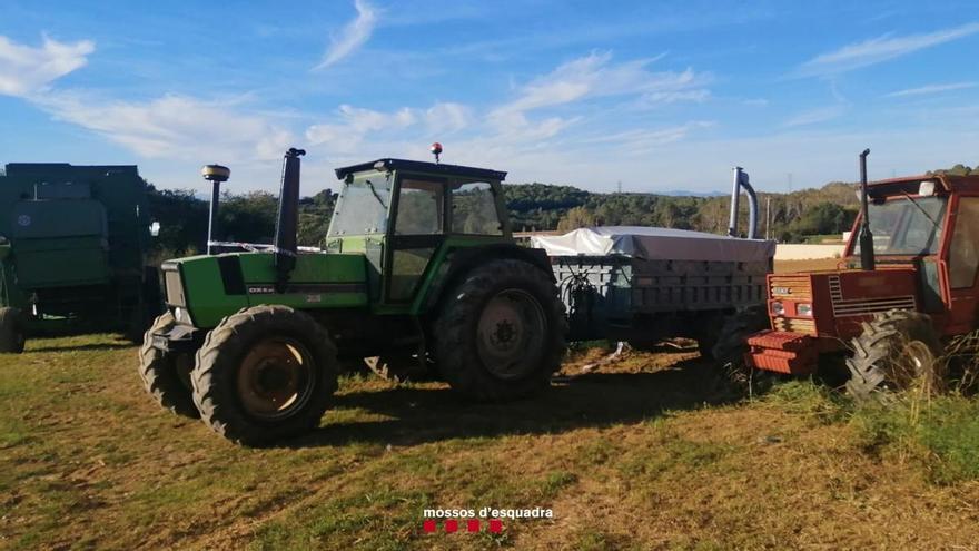 Persecució policial d&#039;un conductor d&#039;un tractor temerari