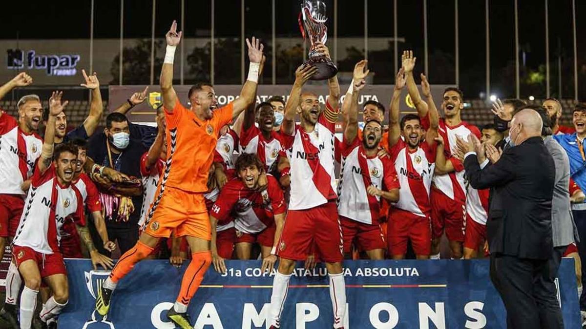 Copa Catalunya celebración