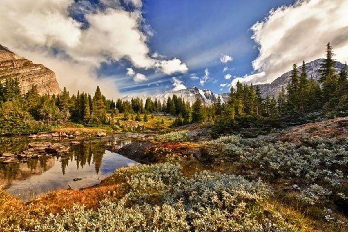 Lago Baker, en la región ártica de Canadá.