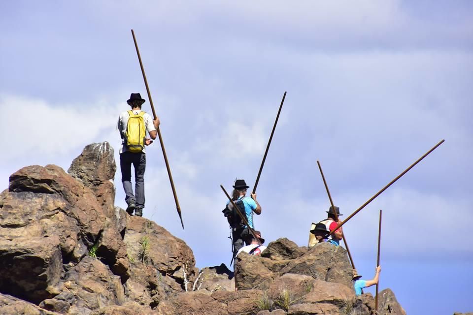 Encuentro de Aficionados al Salto del Pastor en La Aldea