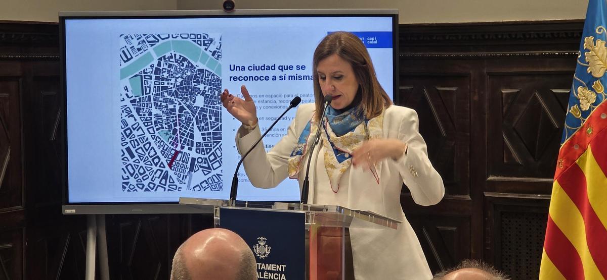 La alcaldesa María José Catalá, en una imagen de archivo