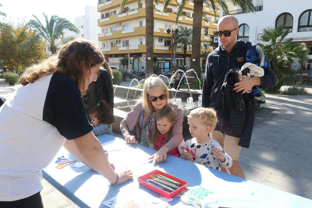 El Consistorio organizó una jornada de actividades con varios talleres