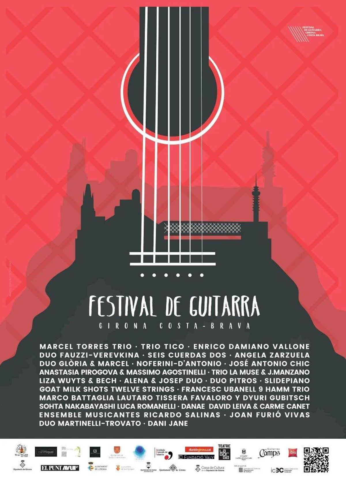 Cartell del Festival de Guitarra 2025.