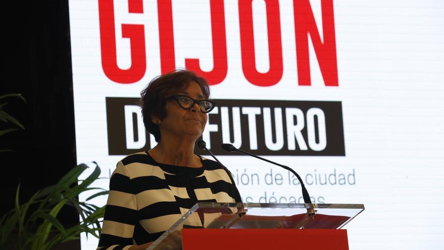 La alcaldesa, Carmen Moriyón, hace balance en el ecuador del mandato: &quot;Gijón está lanzada y con una hoja de ruta clara&quot;