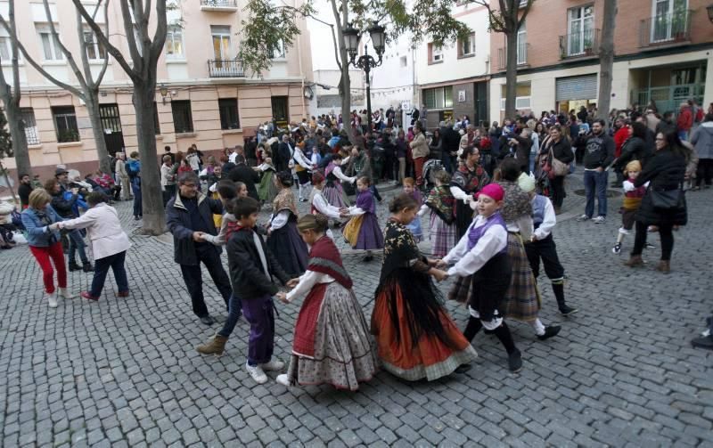 Escuelas de jotas en la Plaza de la Rebolería