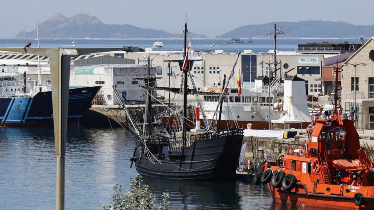 La ‘Nao Victoria’ atraca en Vigo | ALBA VILLAR