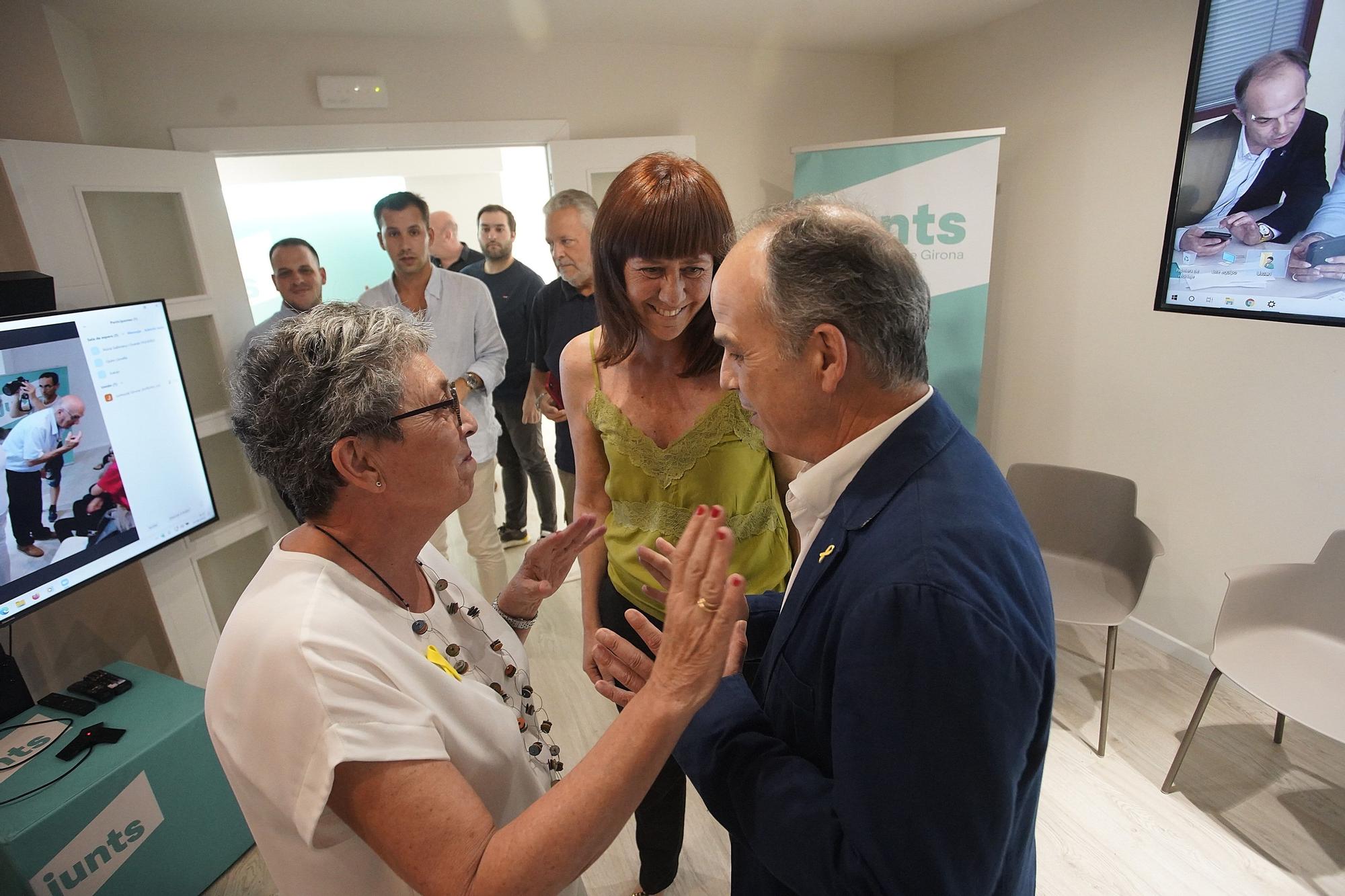 Turull presenta la candidatura a la seu de Junts