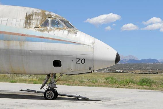 Seit Jahrzehnten rostet in Son Sant Joan eine seltene Convair 990 Coronado vor sich hin. Jetzt wird die Maschine, die einst für Spantax im Einsatz war, restauriert.