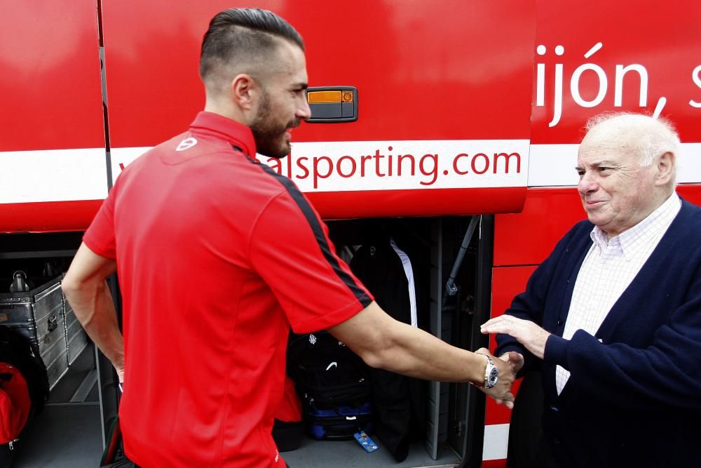 Entrenamiento del Sporting de Gijón