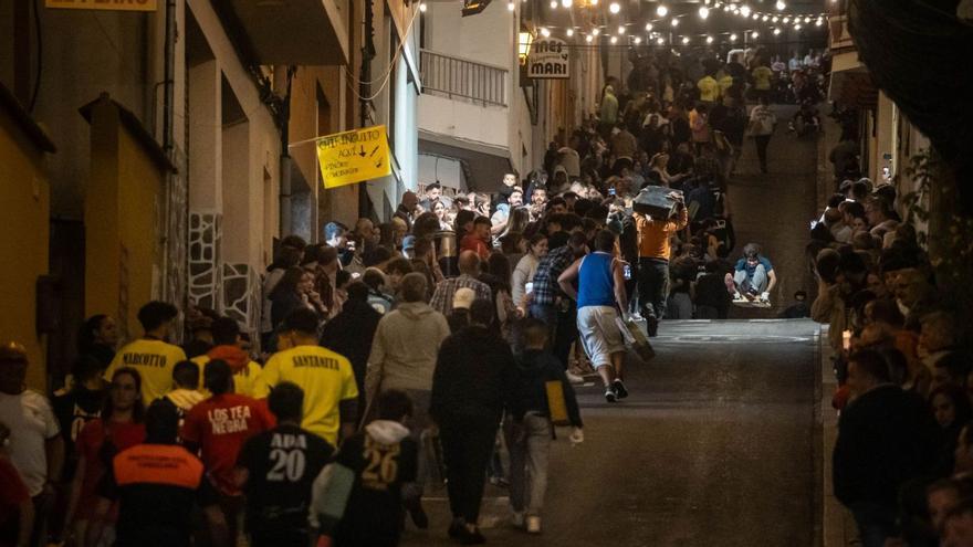 El arrastre de las tablas abre este jueves las bodegas