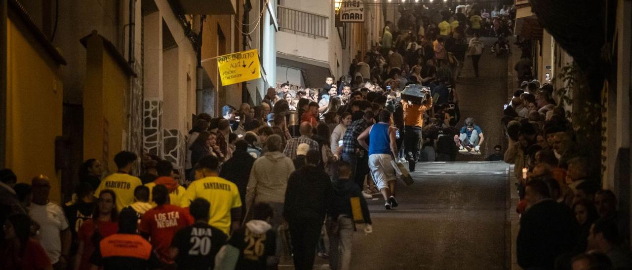 El arrastre de las tablas abre este jueves las bodegas