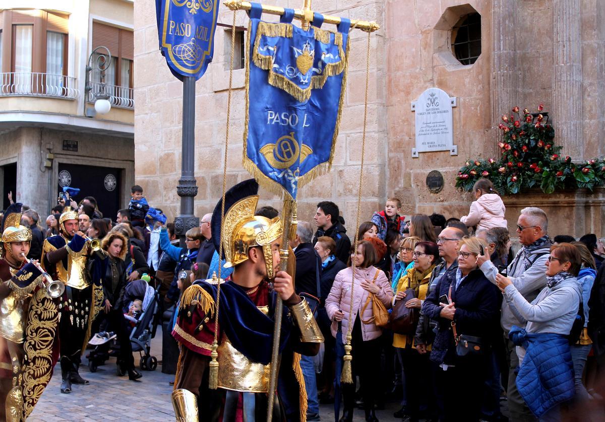 El Paso Azul y el Paso Blanc son las dos principales cofradías de la ciudad