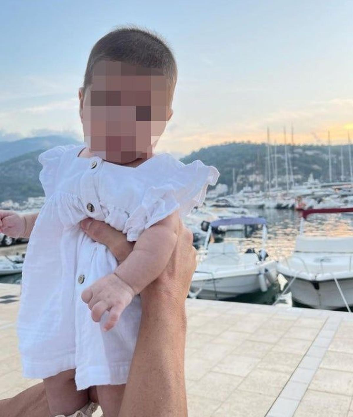 Giorgia, hija de Ivana Icardi y Hugo Sierra