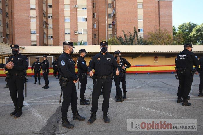 Homenaje al Grupo Especial de Seguridad Ciudadana (GESC) de la Policía Local de Murcia